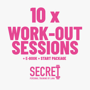 10 Sessions + workout e-book , start package