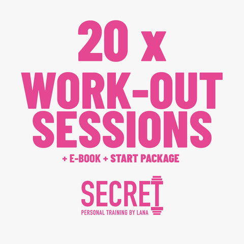 20 Sessions + workout e-book , start package