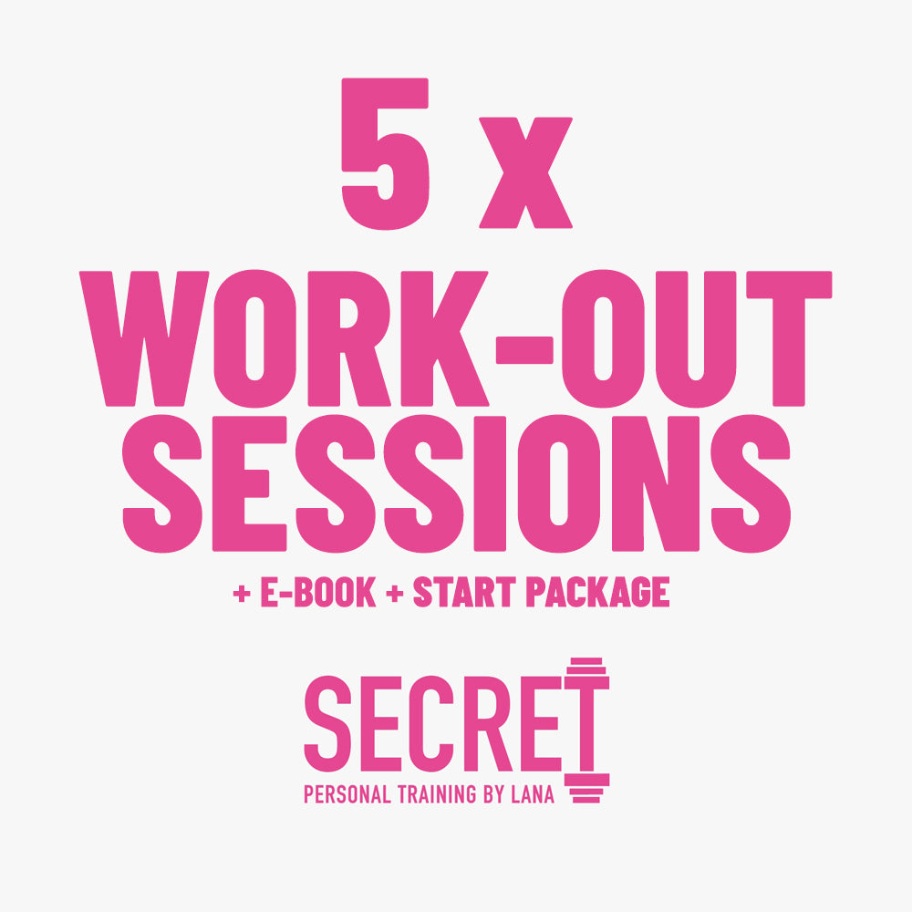 5 Sessions +  workout e-book , start package